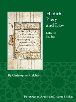 cover image of Hadith, Piety, and Law